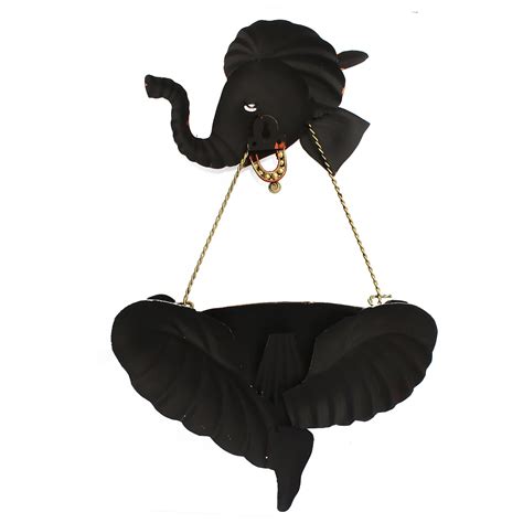 Musician Ganesha Playing Dholak Wall Hanging - eCraftIndia Online