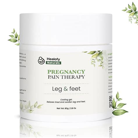 Healofy Naturals Leg & Feet Pain Relief and Recovery Gel Cream (80gm ...