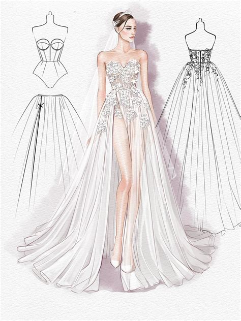 Sketch Of Dress