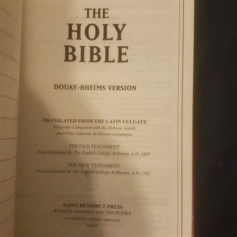 Image result for Douay-Rheims Challoner