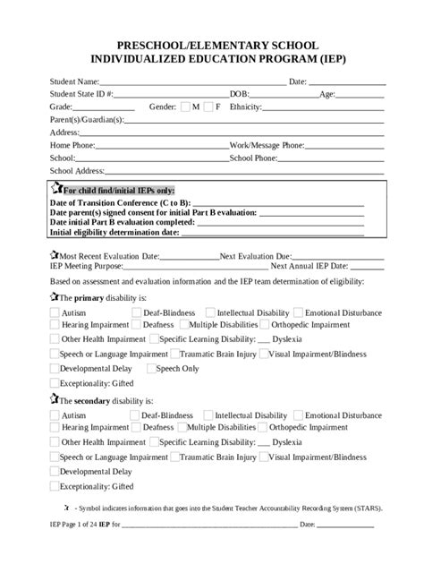 California Statewide Individualized Education Program (IEP ... Doc ...