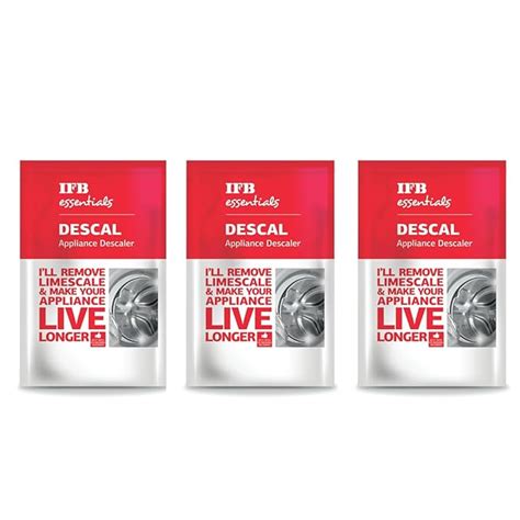 Descale Compatiable For IFB,LG,Samsung,Whirlpool Bosh & Haier Washing ...