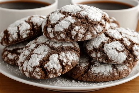 Easy Mocha Chocolate Crinkle Cookies – Best Chewy Recipe!
