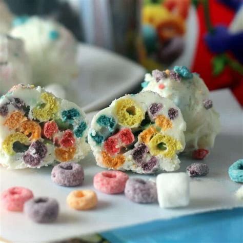 Froot Loops Marshmallow Balls