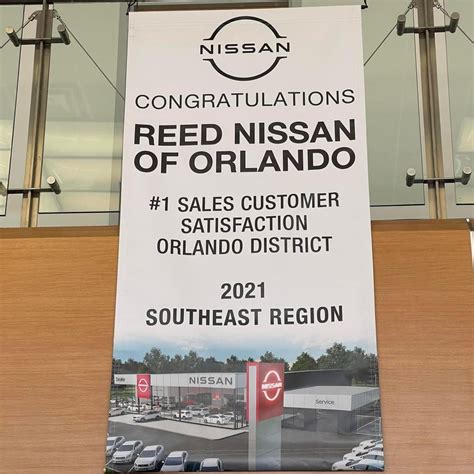 Reed Nissan Honored for Sales and Customer Satisfaction - Florida Automobile Dealers Association