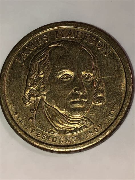 James Madison $1 One Dollar Coin 1809-1817 2007 D | eBay