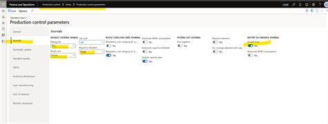 Image result for Production Control Module in D365