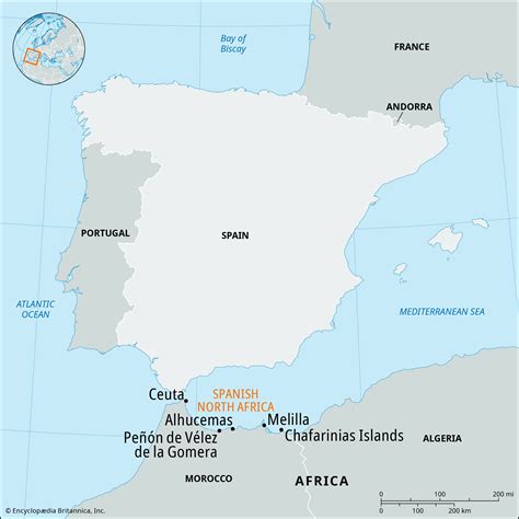 Map Of Africa In Spanish