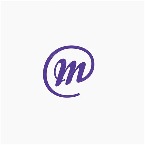 Image result for Script Letter M Logo