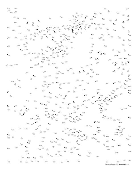 Printable Dot To Dot Hard