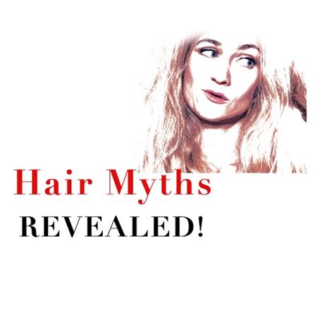 Infographic: Beauty Myths About Your Hair - Truths Revealed!