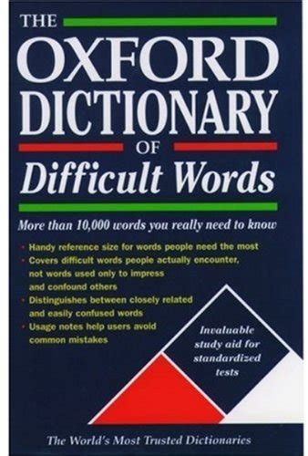The Oxford Dictionary of Difficult Words – Book Land DU