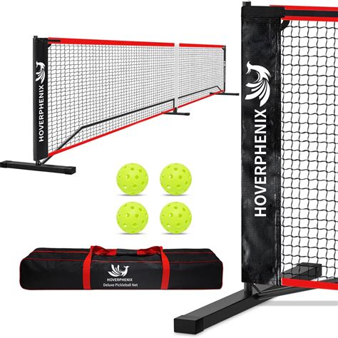 Pickleball Net for Driveway, Portable Pickleball Net System with ...