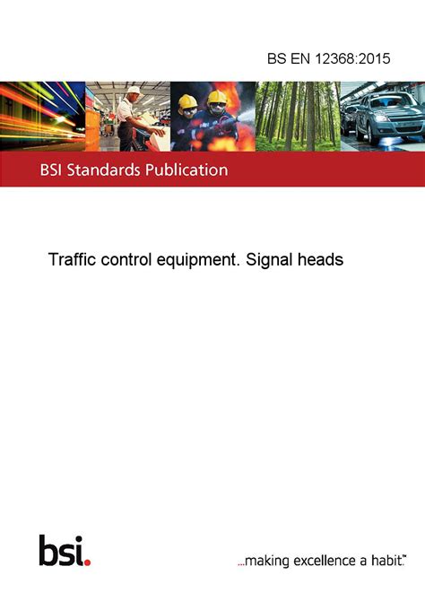 BS EN 12368:2015 Traffic control equipment. Signal heads