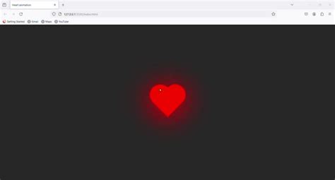Image result for Pulsating Heart HTML