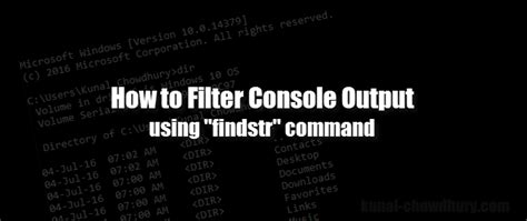 Image result for Findstr Command
