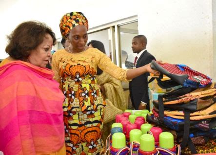 Visit of Mrs Salma Ansari to Abuja Children Home with Nigerian VP spouseg