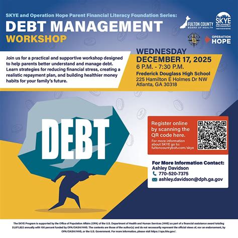 Debt Management Workshop, Frederick Douglass High School, Atlanta, 17 ...