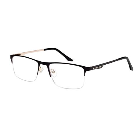Buy YOURSPEX Blue Light Blocking Eyeglasses for Men - Half-Rim ...