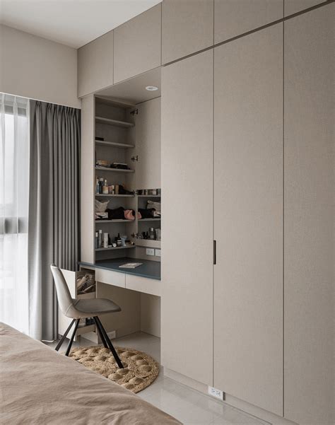 107平米日式风格三室卧室装修效果图，衣柜创意设计图 - 金地新家官网