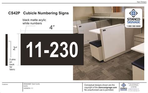 Image result for LED Cubicle Numbers