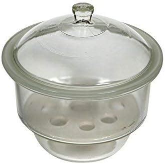 FZN Glass Dessicator 150 mm With Cover Knob and Ceramic Plate | Glass ...