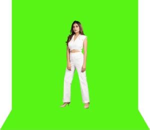 Windrop Solutions 4x8 FT Green Screen Only Backdrop Background for ...