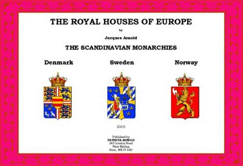 Buy The Royal Houses Of Europe: The Scandinavian Monarchies Book Online ...