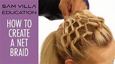 How To Hairstyle by How To Create A Net Braid Fishnet Braid Tutorial How To Hairstyle