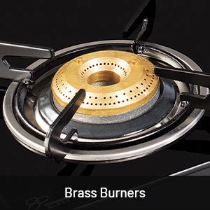 Glen Gas Stove 3 Burner Toughened Glass Top Gas Stoves | High Flame ...