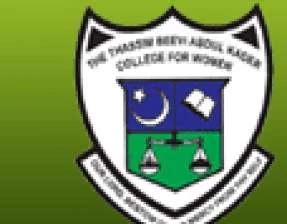 MSc in Thassim Beevi Abdul Kader College For Women, Ramanathapuram ...