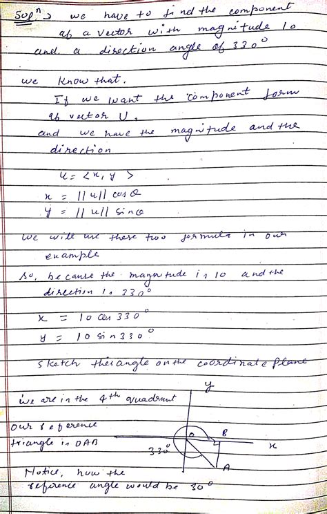 Image result for How to Find for Vector Components