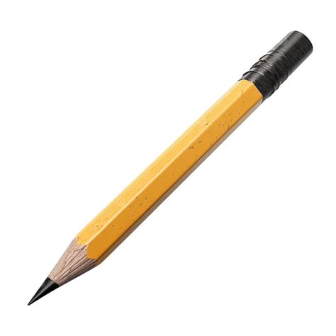 Yellow Pencil On Transparent Background, Yellow Pencil, Transparent ...