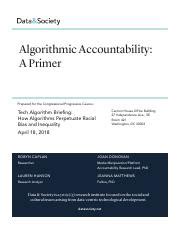 Image result for Algorithmic accountability Explained
