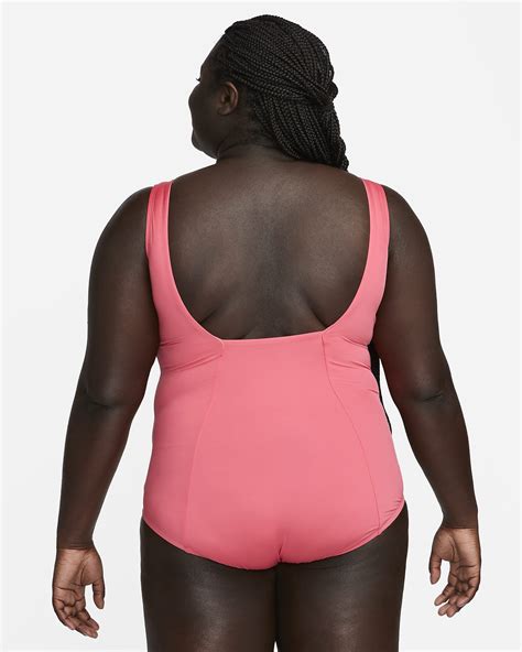 Nike Essential Women's U-Back One-Piece Swimsuit (Plus Size). Nike.com