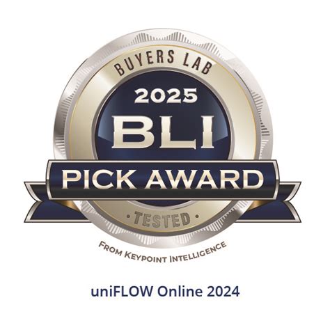 Canon Celebrates Seventh Consecutive Win for uniFLOW Online with BLI ...