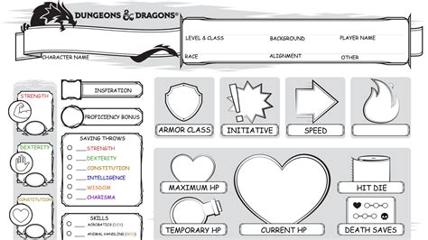 DnD character sheets for online and dyslexic-friendly play | Wargamer