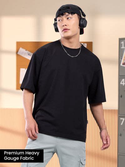 Buy Oversized T-shirts for Men Online in India | Beyoung