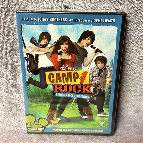 Camp Rock Movie Logo Camp Rock DVD