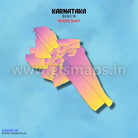 Birur Ward Map (Karnataka)