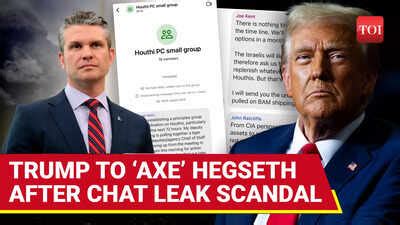 Is Trump administration planning to replace Pete Hegseth as Pentagon ...