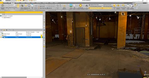 Trimble RealWorks 12 的图像结果