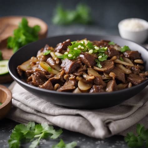 Moo Shu Beef, an American-Chinese dish packed with deep flavor and ...