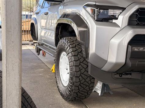 35's on 2025 4Runner 6th gen by NYTOP (35" inch tires + 35x12.5 Nitto Ridge Grappler + carbon ...