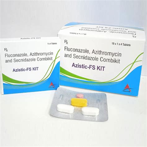 AZISTIC-FS KIT TABLETS Asterisk Laboratories India Pvt. Ltd.