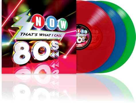 NOW That's What I Call The 80s Limited Coloured Vinyl 3LP Set | What ...