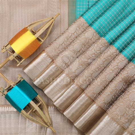 Sapphire Pure Kanjivaram Silver Zari Rich Silk Saree *P20594 – Pashudh ...