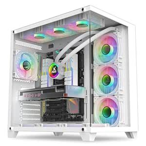 Amazon.in: Buy GOPIE ATX PC case, no Fan Included X07 Full Tower Gaming ...