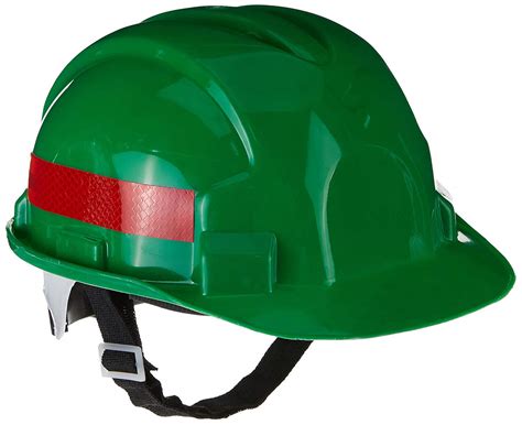 Aktion Safety Helmet AKH-14 with Reflective Band Rachet Type - Green ...