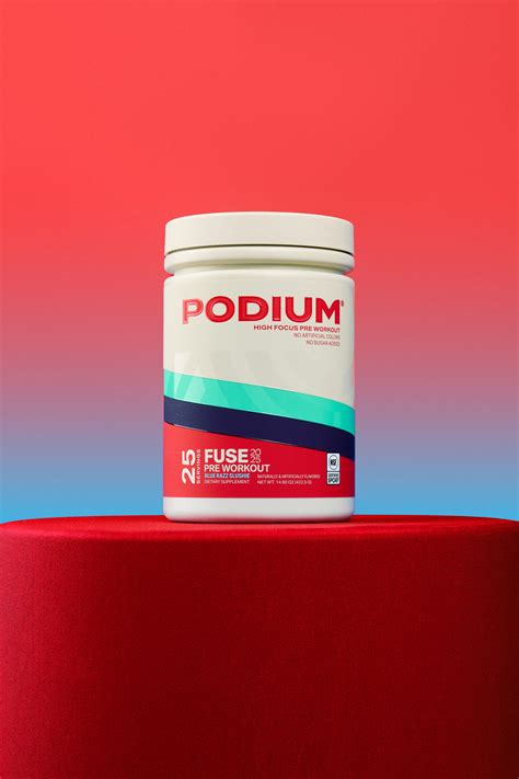 Podium Nutrition FUSE 2025: Performance Pre-Workout Takes a New Twist